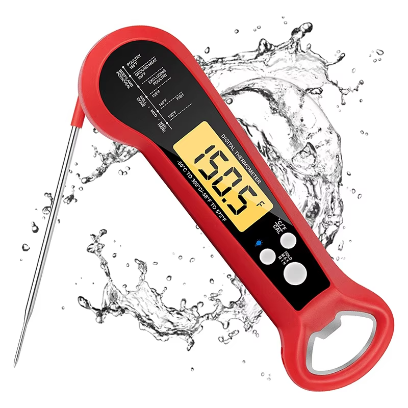 Digital Thermometer Probe - LMETJMA 디지털 고기 온도계, 즉석 판독