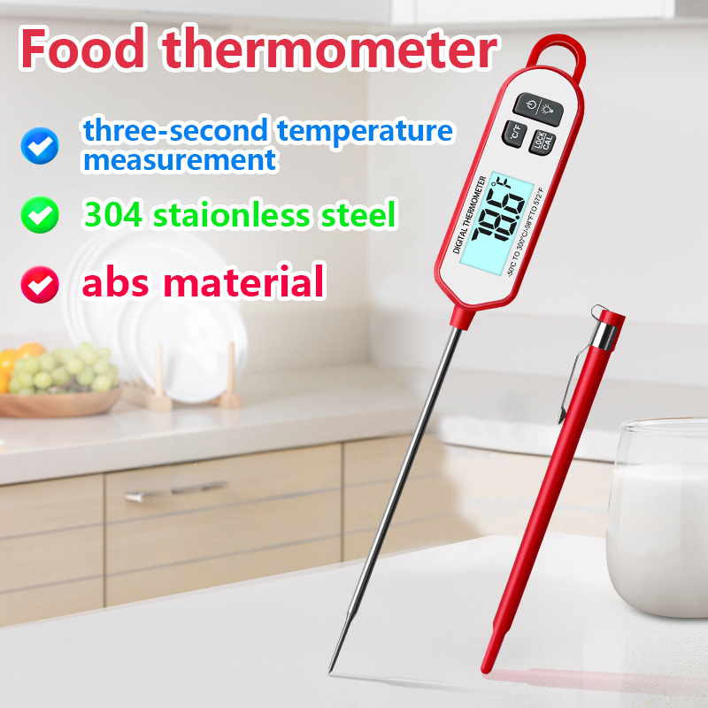 Digital Thermometer Probe - 디지털 고기 온도계 즉시 판독 백라이트