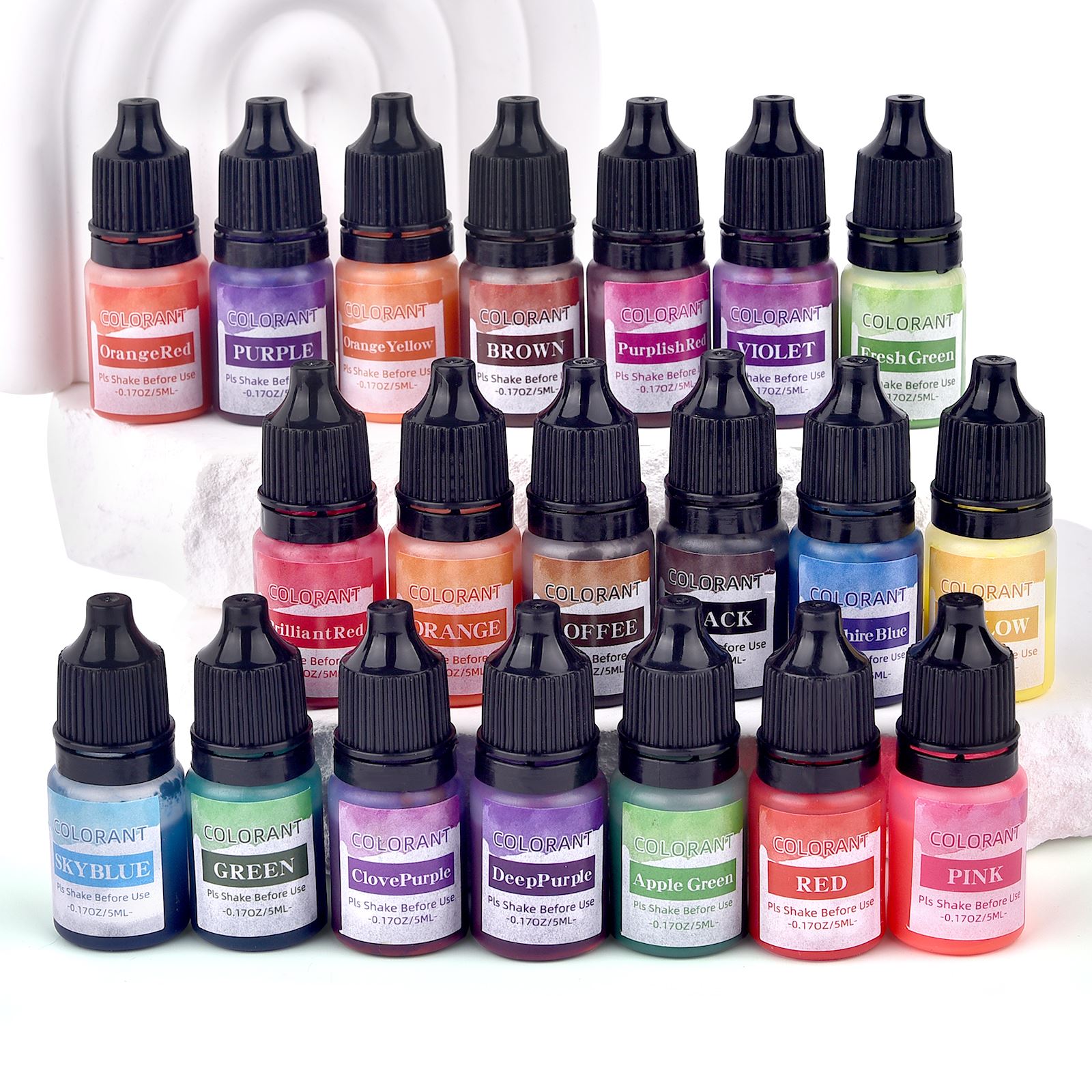 Candle Making Supplies Jars - 5ml 양초 염료 안료 아로마 테라피