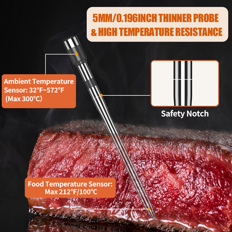 고기 온도계 무선 프로브 블루투스 디지털 식품 온도계  - Digital Thermometer Probe 리뷰 및 가격