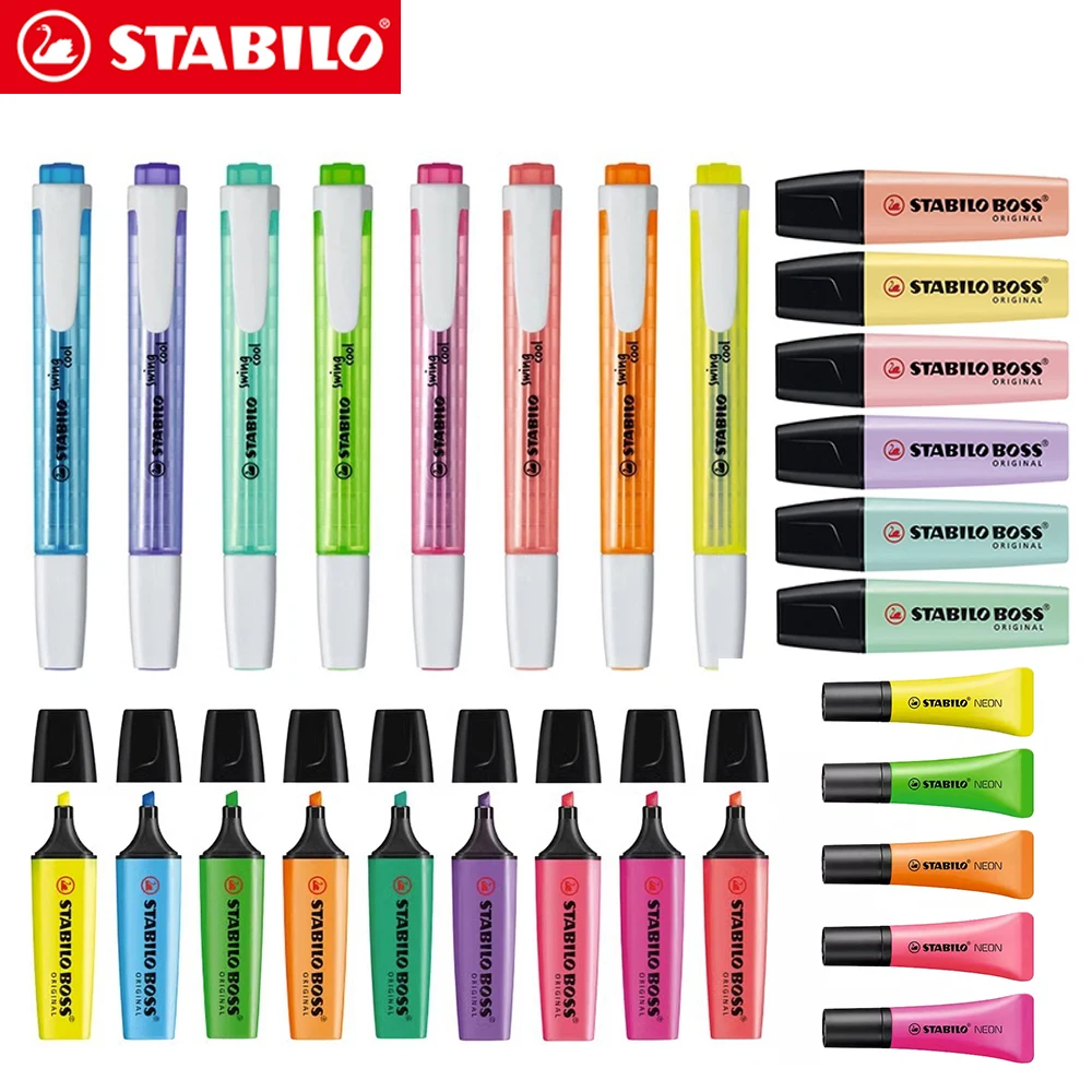 STABILO 형광펜 마커 세트 BOSS 70 275  - Stabilo Marker Swing Cool 리뷰 및 가격