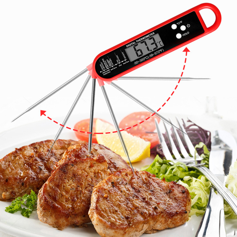 접이식 고기 온도계 디지털 주방 음식 조리 온도계 (고 - Digital Thermometer Probe 리뷰 및 가격