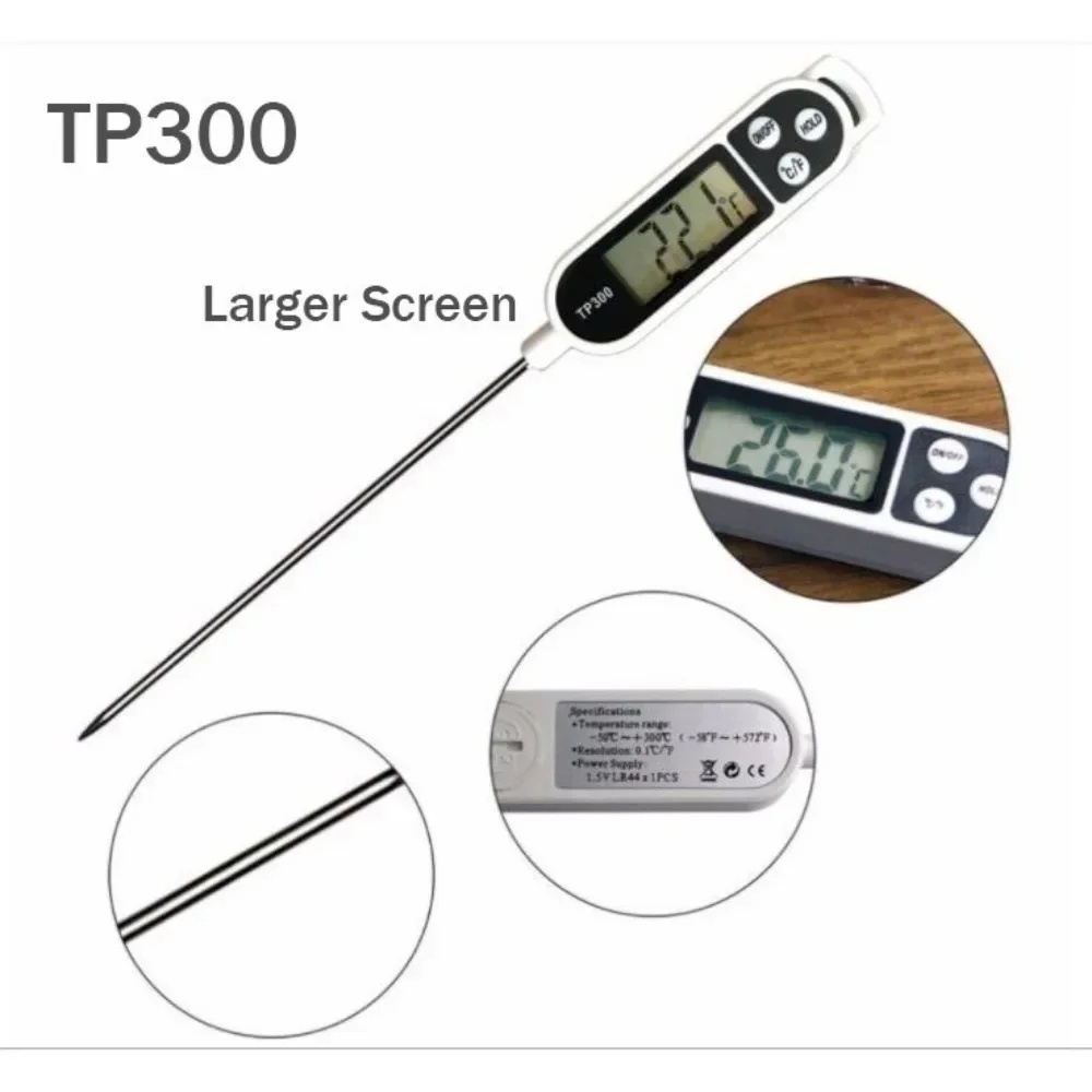 스테인레스 스틸 프로브형 디지털 주방 온도계, 요리,  - Digital Thermometer Probe 리뷰 및 가격