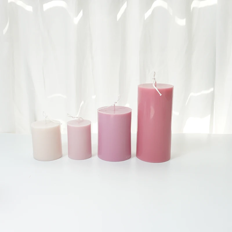 플랫 탑 대형 원통형 캔들 몰드, DIY 수제 실린더  - Candle Making Supplies Jars 리뷰 및 가격