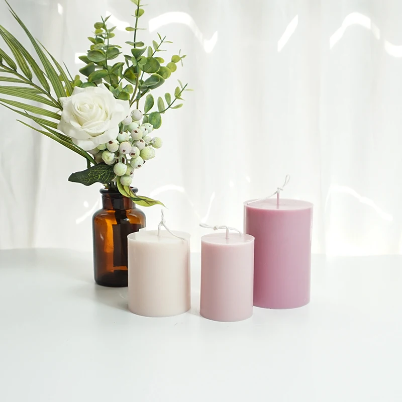 플랫 탑 대형 원통형 캔들 몰드, DIY 수제 실린더  - Candle Making Supplies Jars 리뷰 및 가격