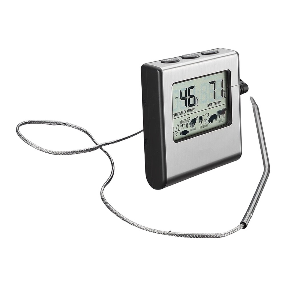 1pc LCD 디지털 고기 온도계, 스테인레스 스틸 타 - Digital Thermometer Probe 리뷰 및 가격