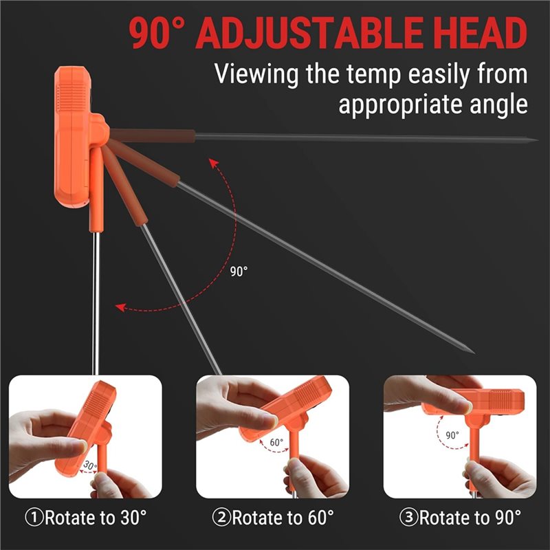 Y42A-TP510 디지털 온도계, 냄비 클립 포함 방 - Digital Thermometer Probe 리뷰 및 가격