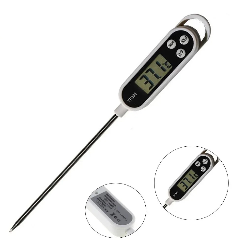 스테인레스 스틸 프로브 요리 음식, 바베큐 스토브, 물 - Digital Thermometer Probe 리뷰 및 가격