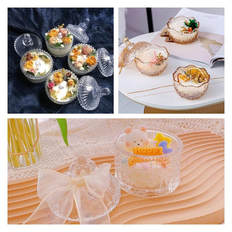프랑스 유리 아로마 캔들 DIY 양초, 가정용 양초 병 - Candle Making Supplies Jars 리뷰 및 가격
